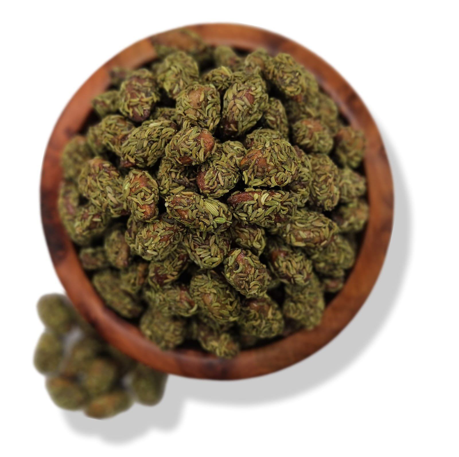 Amandes avec fenouil - لوز بالنافع